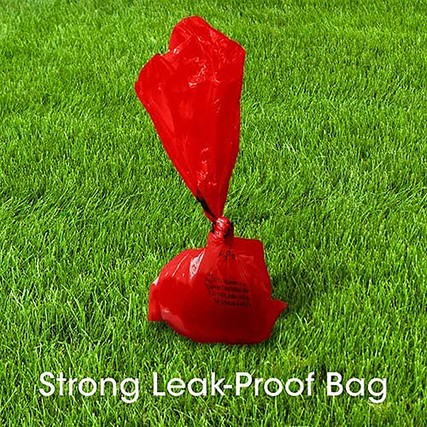 Bags On Board Berry Scented Poop Bags Red/Purple 10 Rolls x 14 Bags (140 bags)