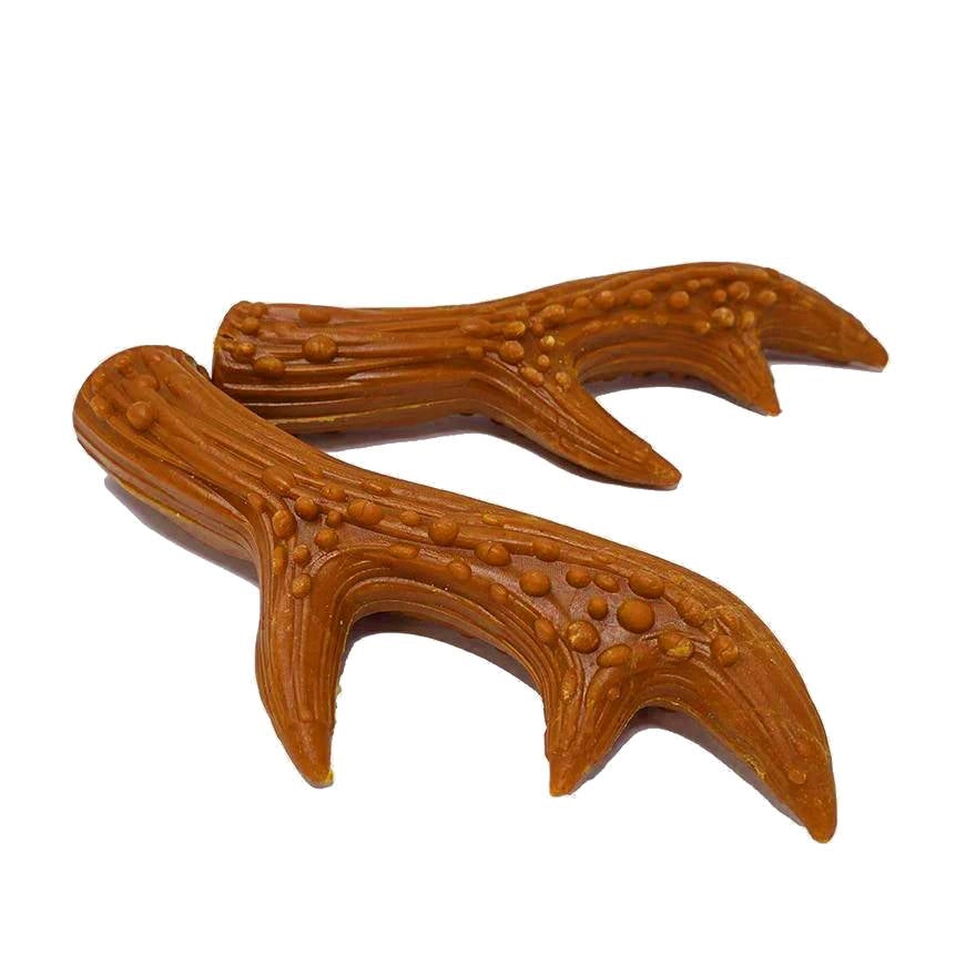 Maks Patch Antler Veggie Dog Treat Large 17cm Mixed Flavours