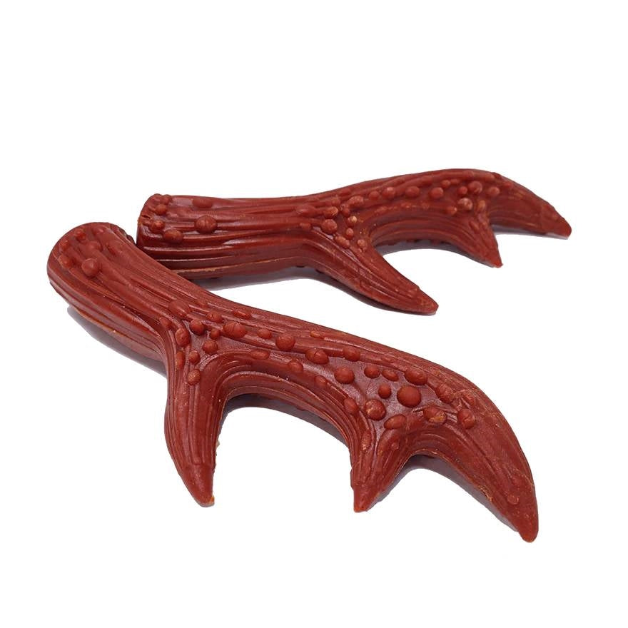 Maks Patch Antler Veggie Dog Treat Large 17cm Mixed Flavours