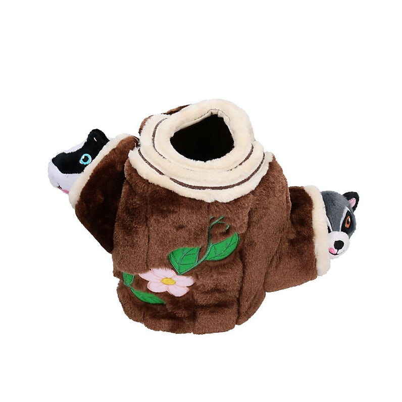 Dig It Tree Trunk Burrow with 2 Cute Toys