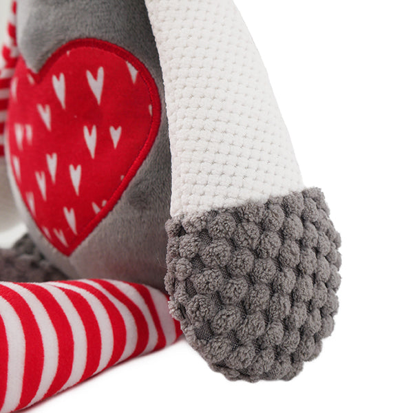 Cupid & Comet Festive Teddy Bear Plush Dog Toy
