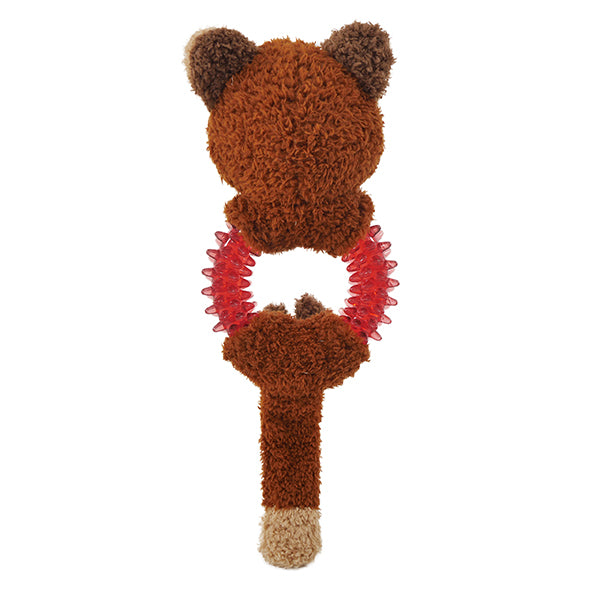 Cupid & Comet Festive Fox Dog Toy