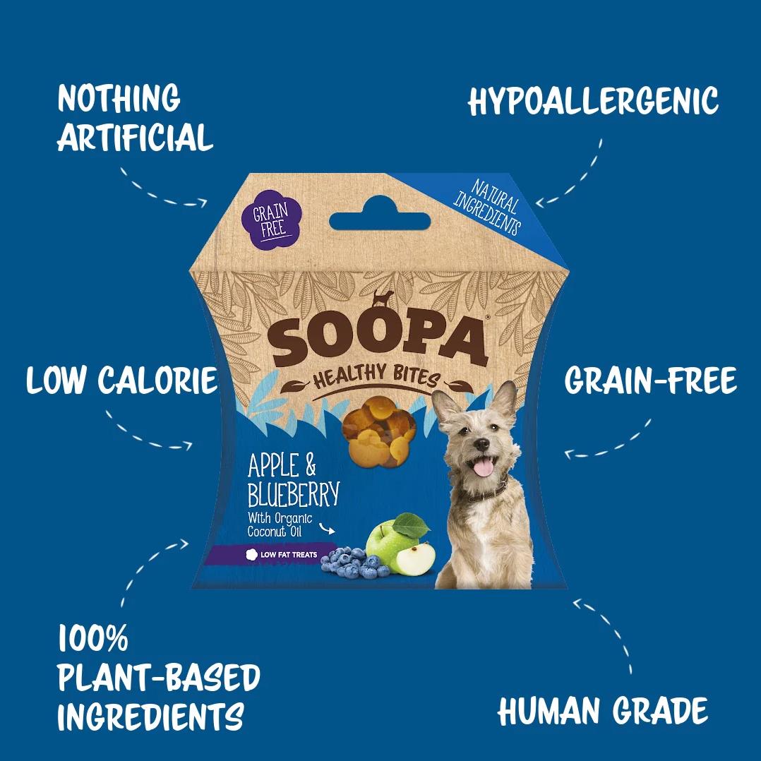 Apple & Blueberry Healthy Bites 50g