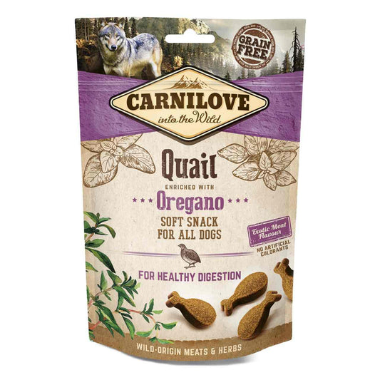 Quail Soft Snacks - Grain & Potato Free Dog Treats 200g