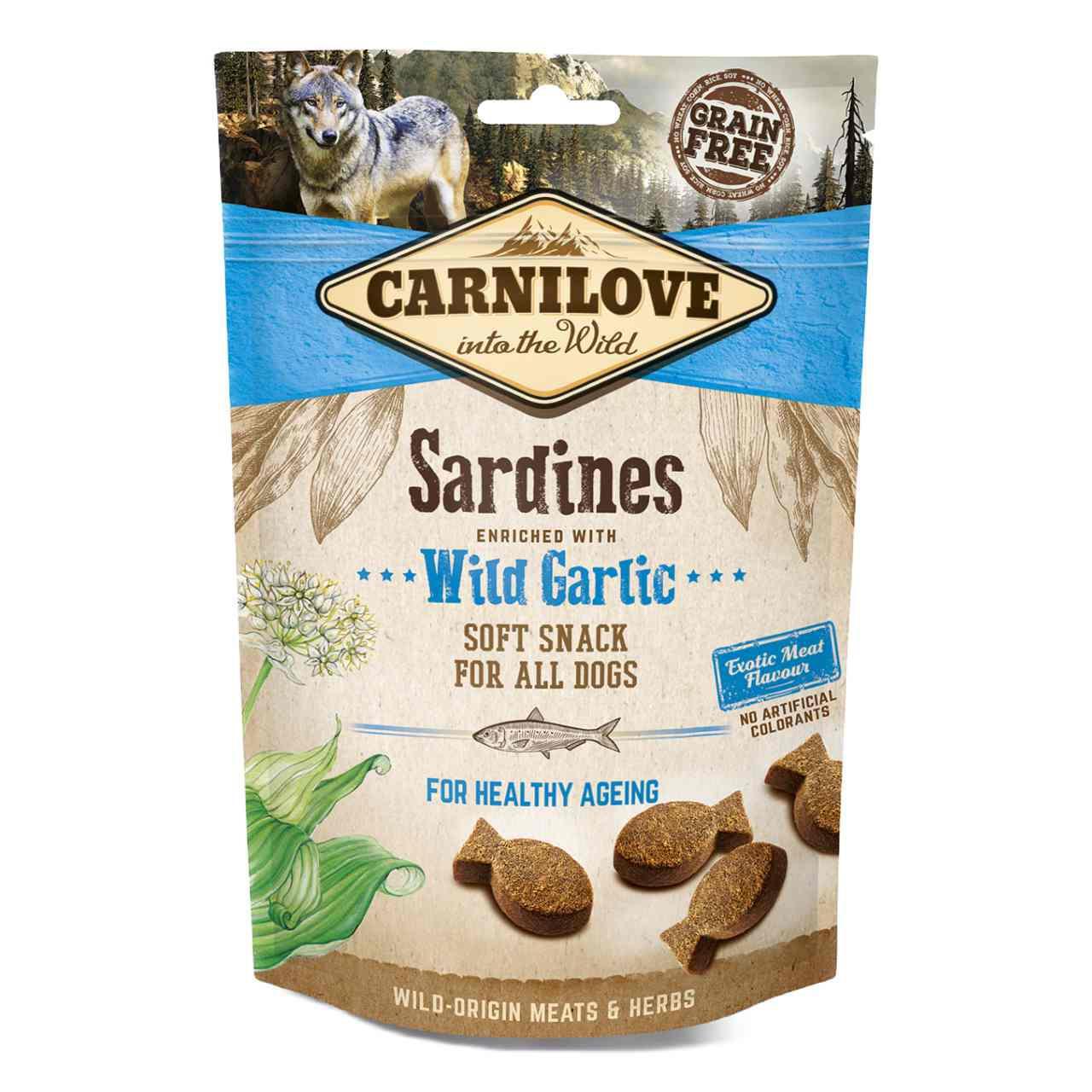 Sardines Soft Snacks - Grain & Potato Free Dog Treats 200g