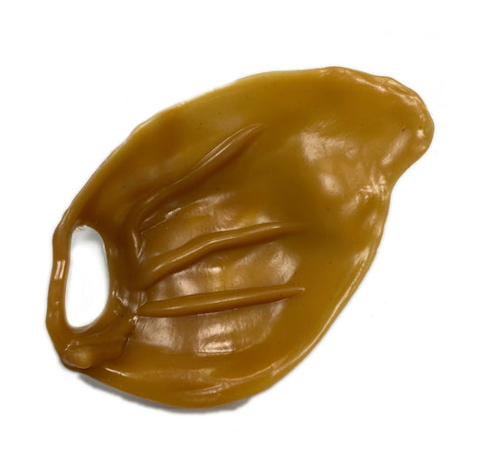 Maks Patch Peanut Butter & Natural Smoked Veggie Pigs Ear Dog Treat