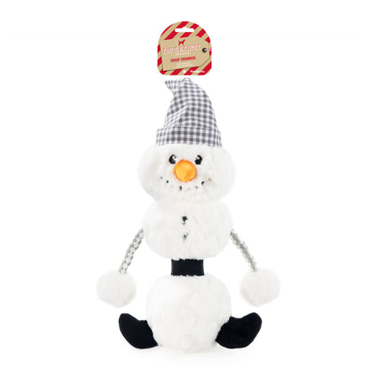 Cupid & Comet Snoop Snowman Dog Toy