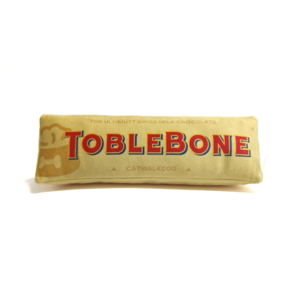 TobleBone Chocolate Plush Dog Toy