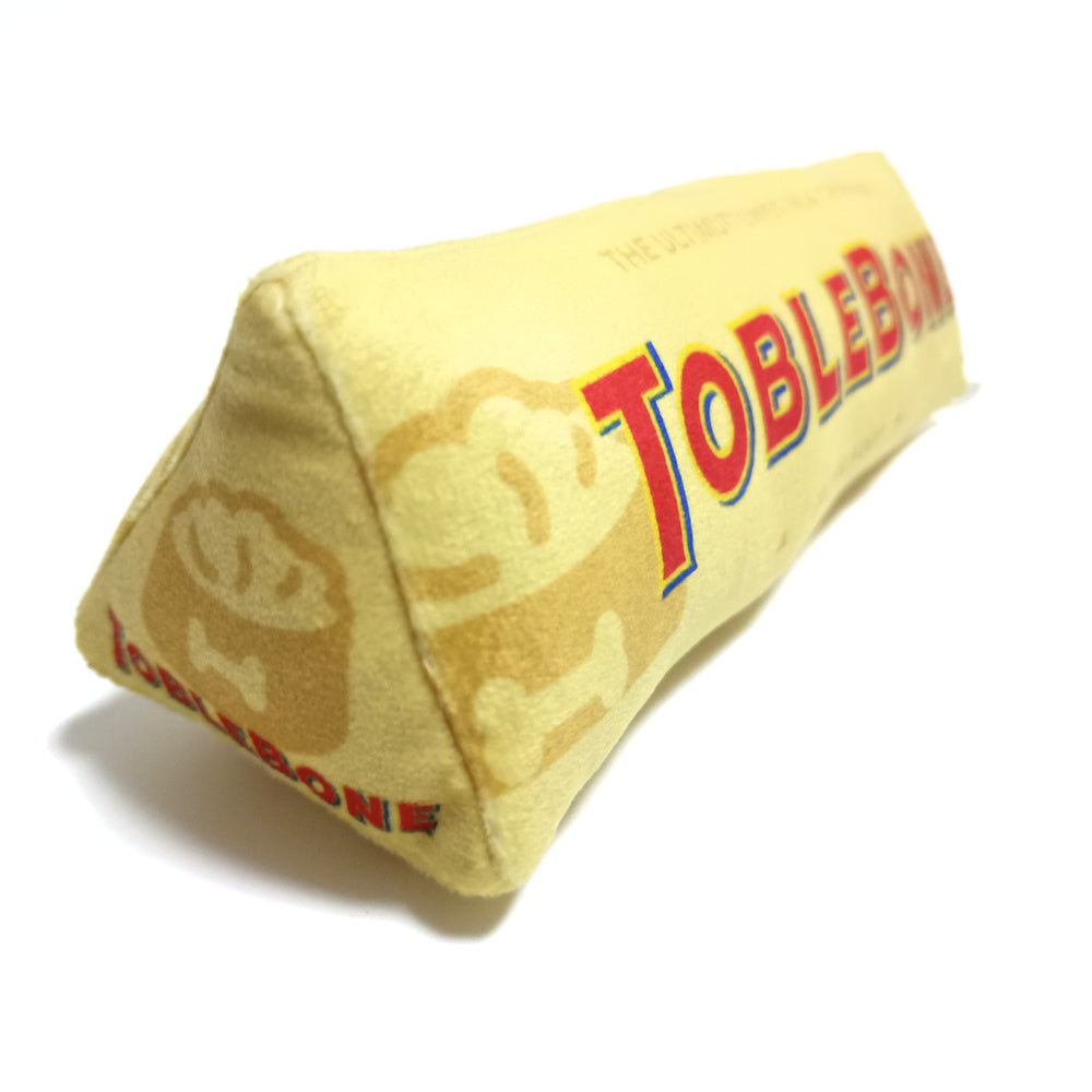TobleBone Chocolate Plush Dog Toy
