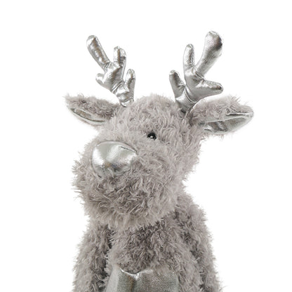 Cupid & Comet Festive Flattie Reindeer Dog Toy