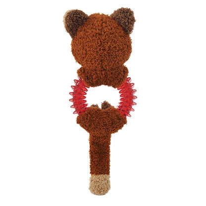 Cupid & Comet Festive Fox Dog Toy