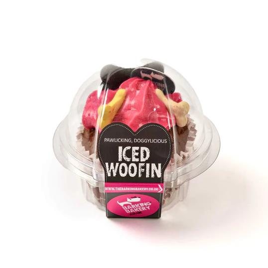 Iced Woofin Carob Mix Strawberry 75g